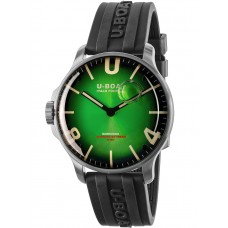 U-Boat 8702/B Darkmoon Green SS Soleil 44mm 5ATM