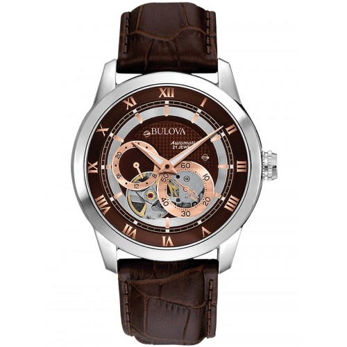 Bulova 96A120 classic automatic men´s watch 42mm 3ATM