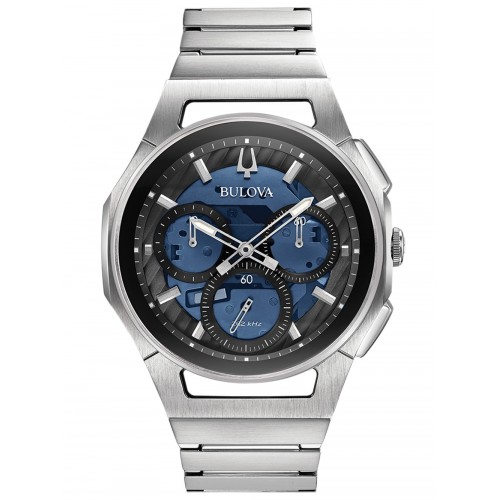Bulova 96A205 Curv chronograph 44mm 3ATM