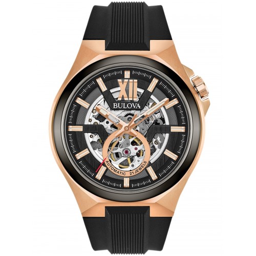 Bulova 98A177 classic automatic men´s watch 46mm 10ATM