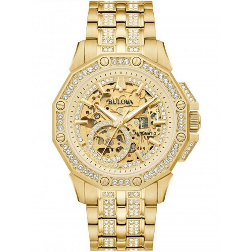 Bulova 98A292 Crystal Octava Automatic 42mm 3ATM
