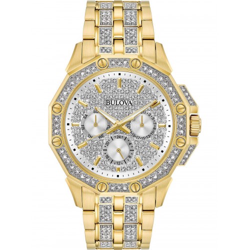 Bulova 98C126 Crystal Octava men`s 42mm 3ATM
