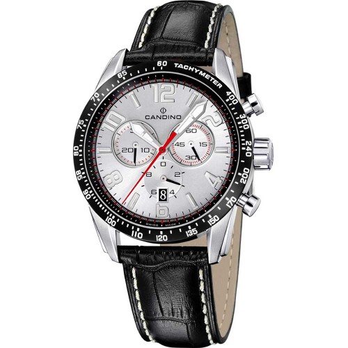 CANDINO Black Leather Chronograph C4429/1