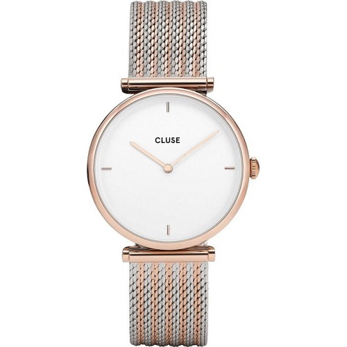 CLUSE Triomphe Two Tone Mesh Bracelet CL61003