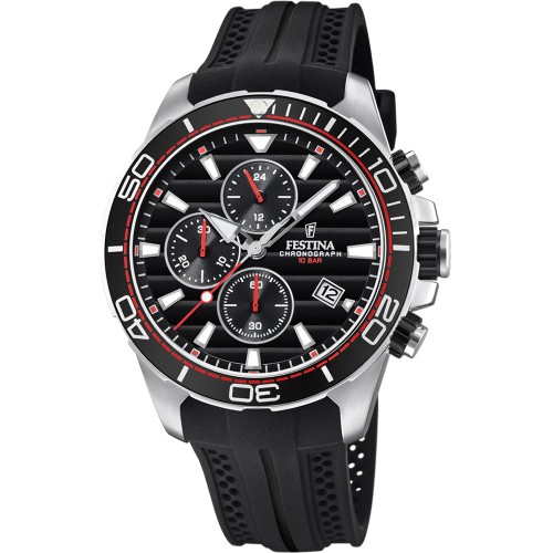 FESTINA Black Rubber Chronograph F20370/6