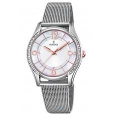 FESTINA Mademoiselle Crystals Silver Mesh Bracelet F20420/1