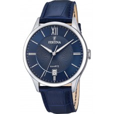FESTINA Blue Leather Strap F20426/2