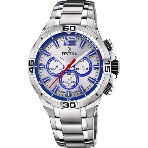 FESTINA Silver Stainless Steel Chronograph F20522/1
