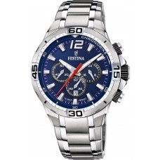 FESTINA Silver Stainless Steel Chronograph F20522/3