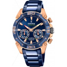 FESTINA Hybrid Blue Stainless Steel Bracelet F20549/1