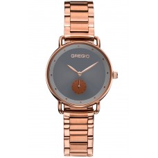 GREGIO Chrystie Rose Gold Stainless Steel Bracelet GR140034