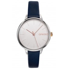 GREGIO Fiorella Blue Leather Strap GR220060