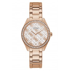 GUESS Rose Gold Stainless Steel Bracelet GW0001L3