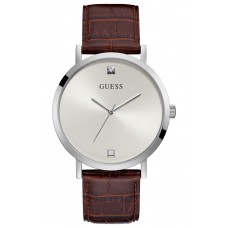 GUESS Brown Leather Strap GW0009G3