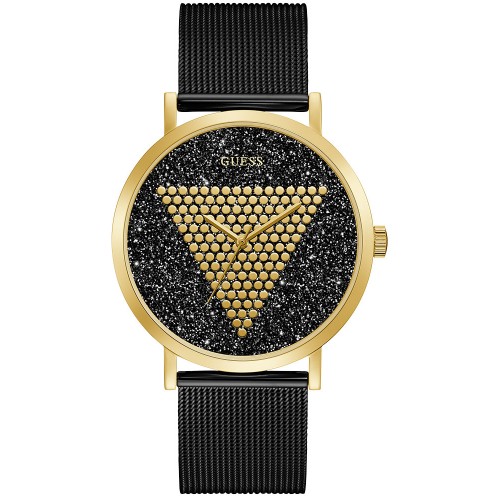 GUESS Black Stainless Steel Bracelet GW0049G2