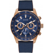 GUESS Magnitude Blue Rubber Multifunction GW0206G2