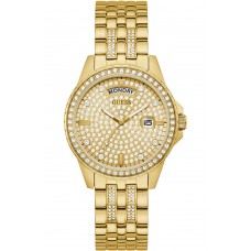 GUESS Lady Comet Gold Crystals Stainless Steel Bracelet GW0254L2