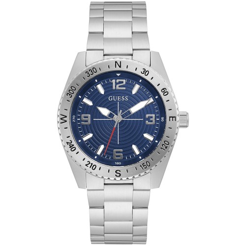 GUESS North Silver Stainless Steel Bracelet GW0327G1