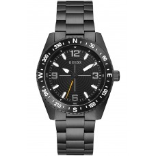 GUESS North Black Stainless Steel Bracelet GW0327G2