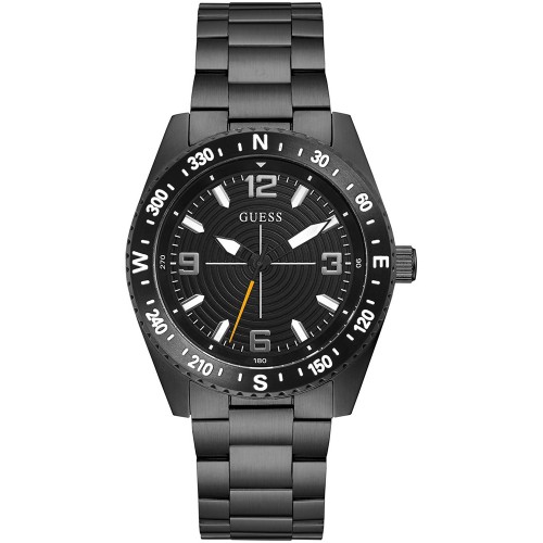 GUESS North Black Stainless Steel Bracelet GW0327G2
