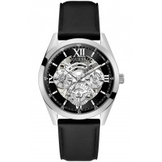 GUESS Tailor Black Leather Strap GW0389G1