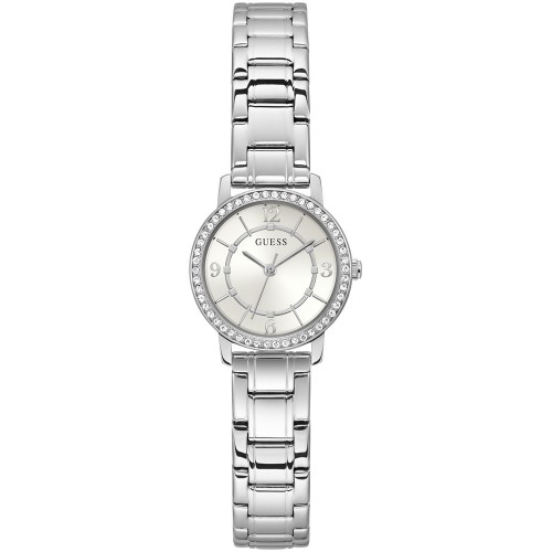 GUESS Melody Crystals Silver Stainless Steel Bracelet GW0468L1
