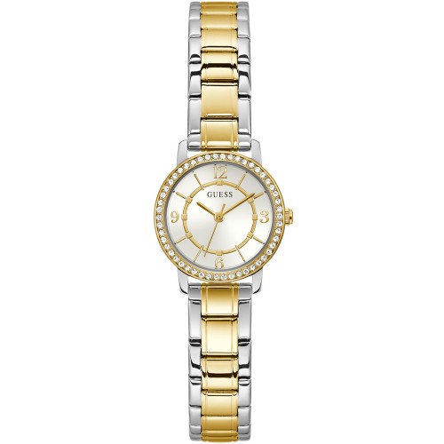 GUESS Melody Crystals Two Tone Stainless Steel Bracelet GW0468L4