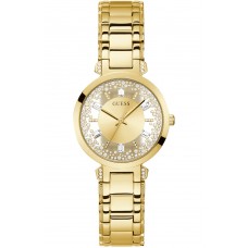 GUESS Crystals Clear Gold Stainless Steel Bracelet GW0470L2