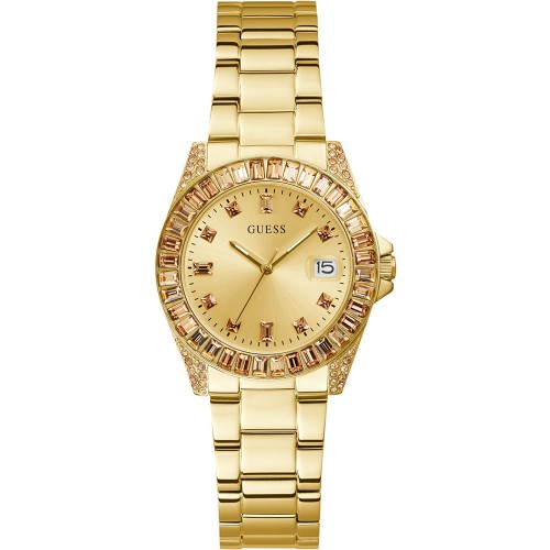 GUESS Opalina Crystals Gold Stainless Steel Bracelet GW0475L1