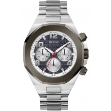 GUESS Empire Silver Stainless Steel Multifunction GW0489G1