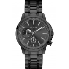 GUESS Spec Black Stainless Steel Multifunction GW0490G3