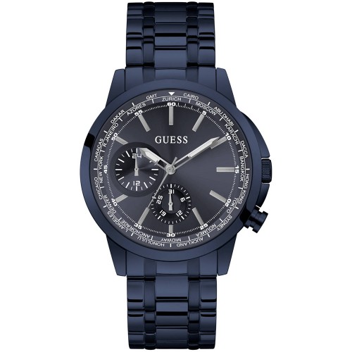 GUESS Spec Blue Stainless Steel Multifunction GW0490G4