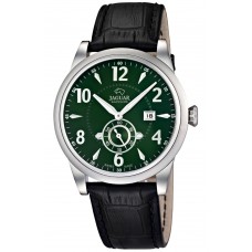 JAGUAR Black Leather Strap J662/3