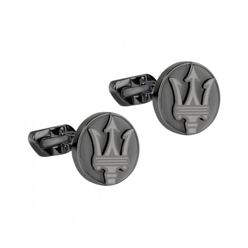 MASERATI Μανικετόκουμπα από ανοξείδωτο ατσάλι JM418ANK10