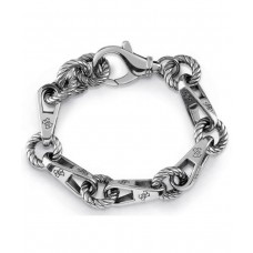 GUESS Βραχιόλι από ανοξείδωτο ατσάλι JUBB01011JWASS