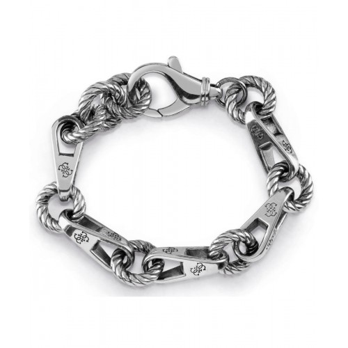 GUESS Βραχιόλι από ανοξείδωτο ατσάλι JUBB01011JWASS