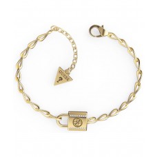 GUESS Βραχιόλι από επιχρυσωμένο ανοξείδωτο ατσάλι JUBB01098JWYGS