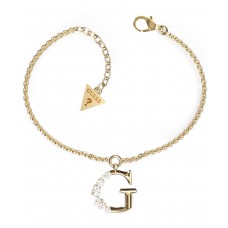 GUESS Βραχιόλι από επιχρυσωμένο ανοξείδωτο ατσάλι JUBB01116JWYGS