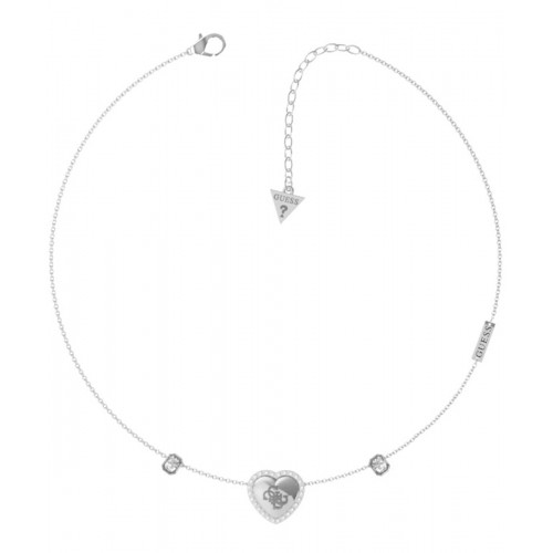 GUESS Κολιέ από ανοξείδωτο ατσάλι JUBN01065JWRHT-U