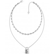 GUESS Κολιέ από ανοξείδωτο ατσάλι JUBN01091JWRHT-U