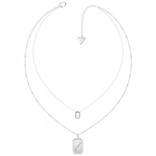 GUESS Κολιέ από ανοξείδωτο ατσάλι JUBN01129JWRHT-U