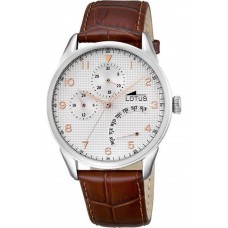 LOTUS Multifunction Brown Leather Strap L10131/1