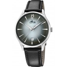LOTUS Black Leather Strap L18402/C