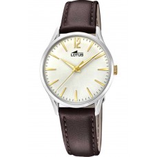 LOTUS Brown Leather Strap L18406-1