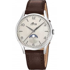 LOTUS Brown Leather Strap L18427-1