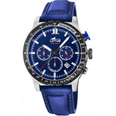 LOTUS Blue Leather Chronograph L18587/2