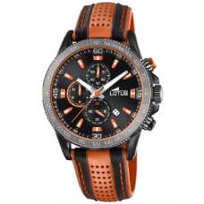 LOTUS Two Tone Leather Chronograph L18592/1