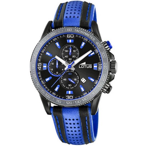 LOTUS Two Tone Leather Chronograph L18592/2