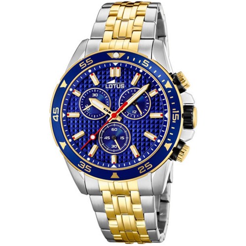 LOTUS Two Tone Stainless Steel Chronograph L18651/3