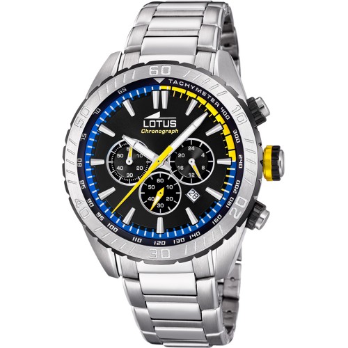 LOTUS Silver Stainless Steel Chronograph L18678/6